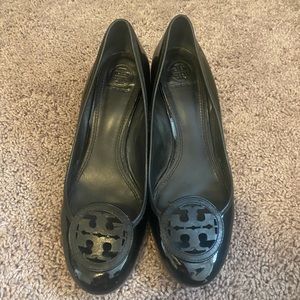 Tory Burch wedges! Worn but in good condition!